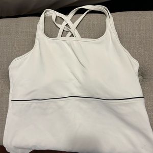 Athletic tank with built in-bra tops, similar to Alo yoga